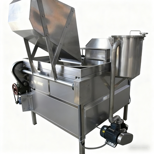 Gas Heating Peanut Frying Machine