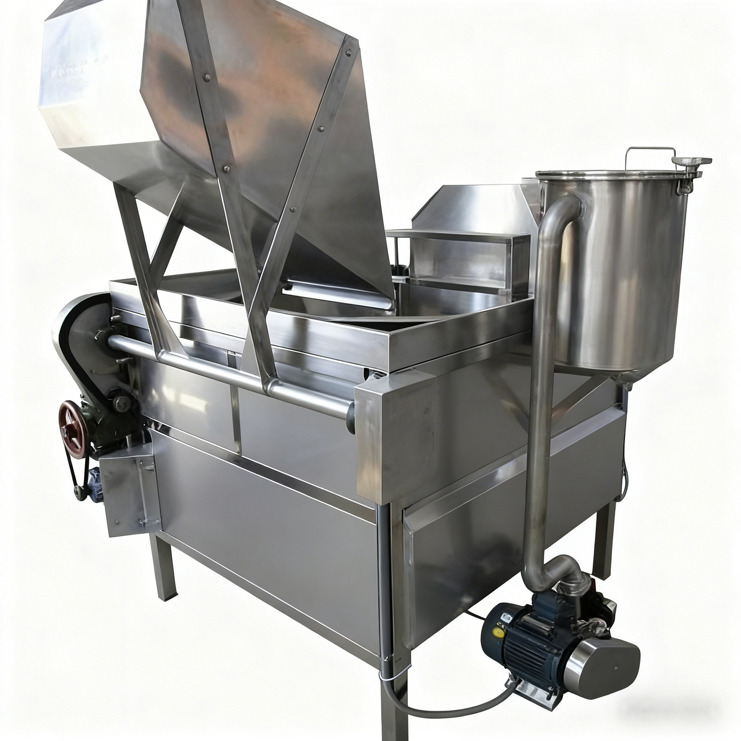 Gas Heating Peanut Frying Machine