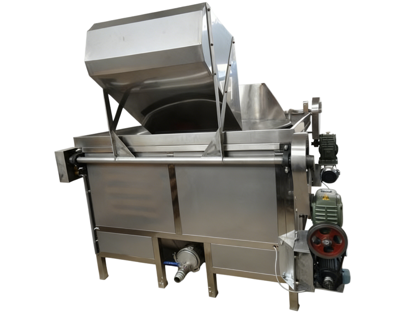 Gas Heating Peanut Frying Machine