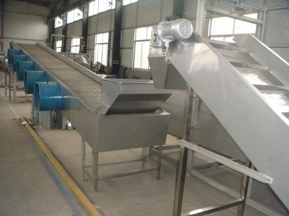 Stainless steel belt cooler
