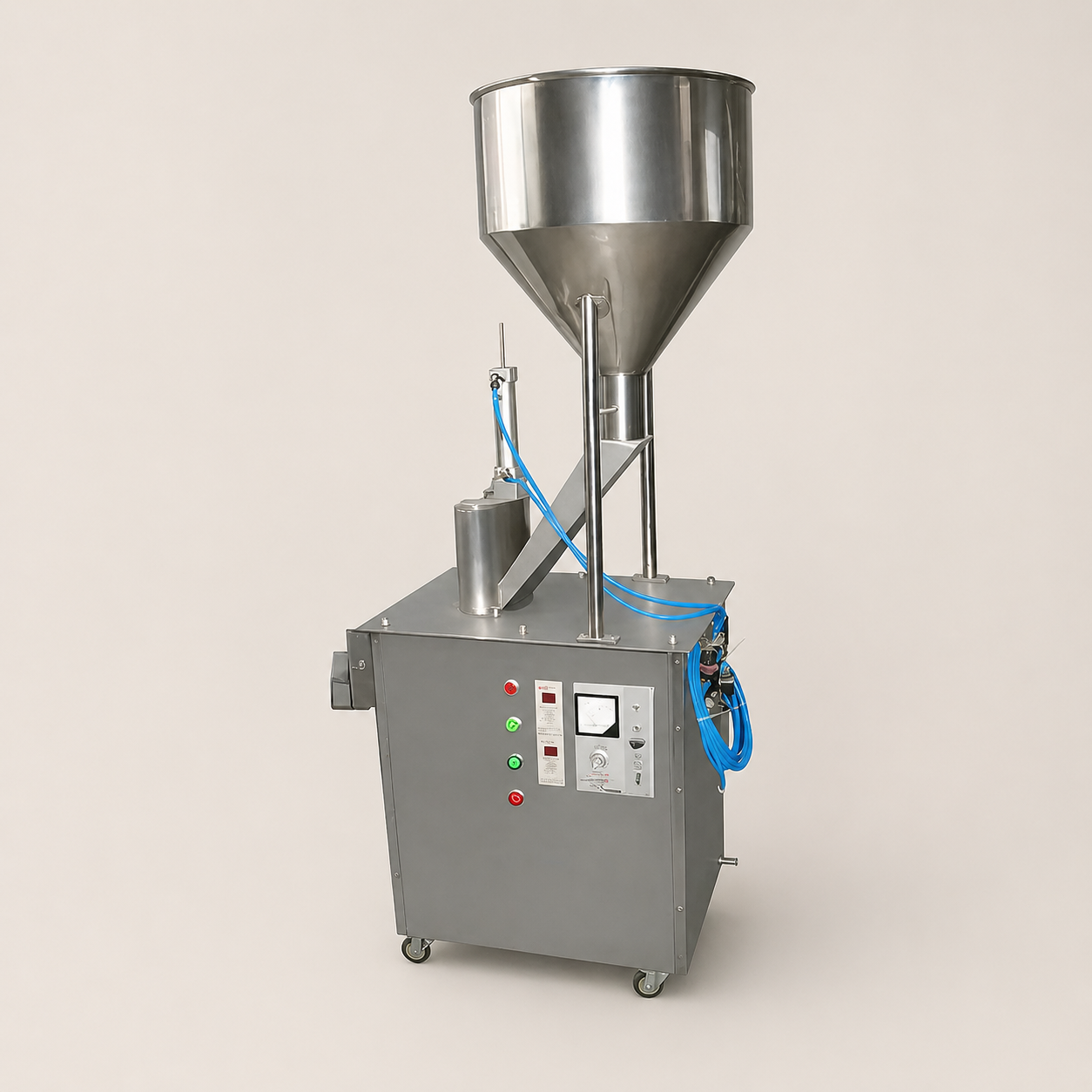 Stainless steel peanut and almond slicer