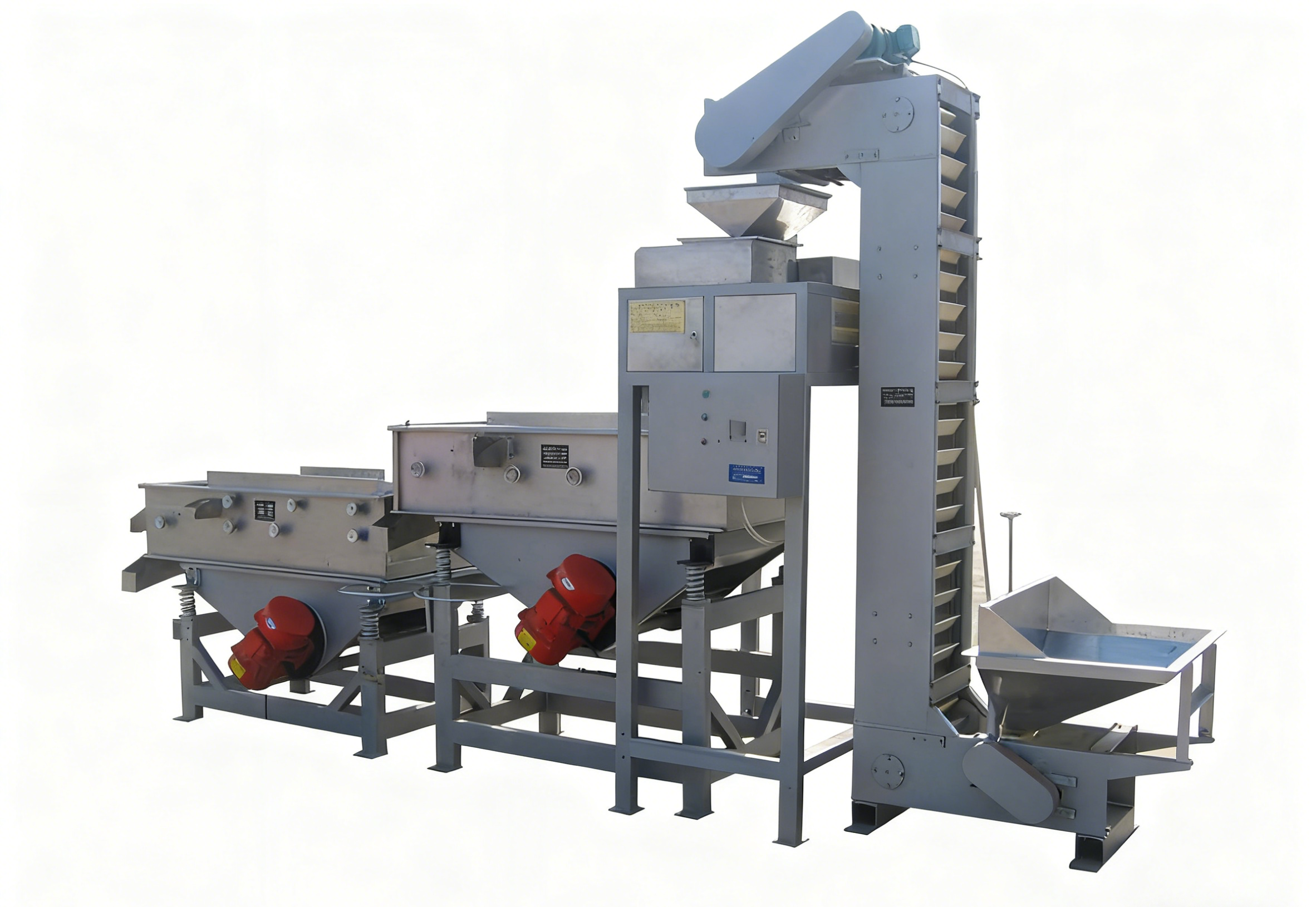 坚果破碎与分级机