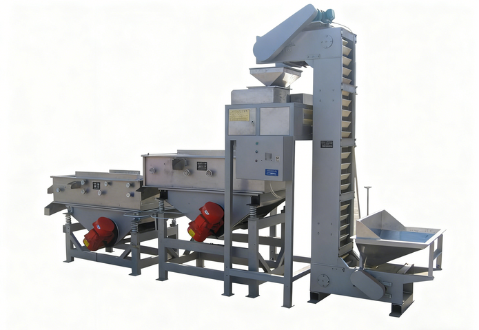 坚果破碎与分级机