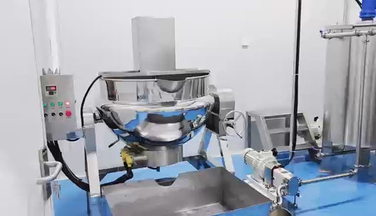 Fully automated peanut coating production line